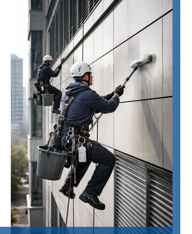 Мойка вентилируемого фасада в Сургуте от 256 р. | ВЫСОТНИК-Срг