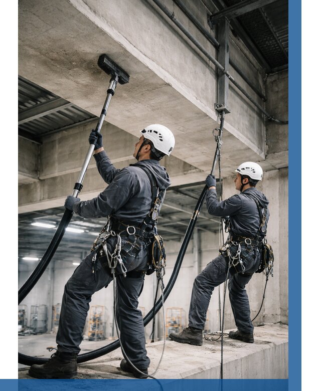 Обеспыливание потолочных конструкций в Сургуте от 256 р. |ВЫСОТНИК-Срг