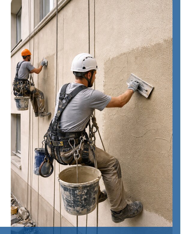 Декоративная штукатурка фасада в Сургуте от 1227 р. | ВЫСОТНИК-Срг