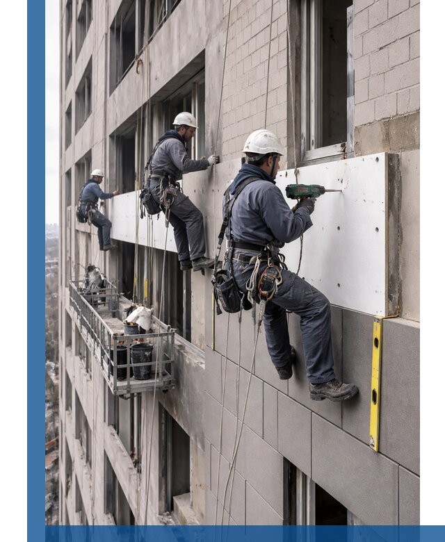 Монтаж фасадных термопанелей высокого качества в Сургуте