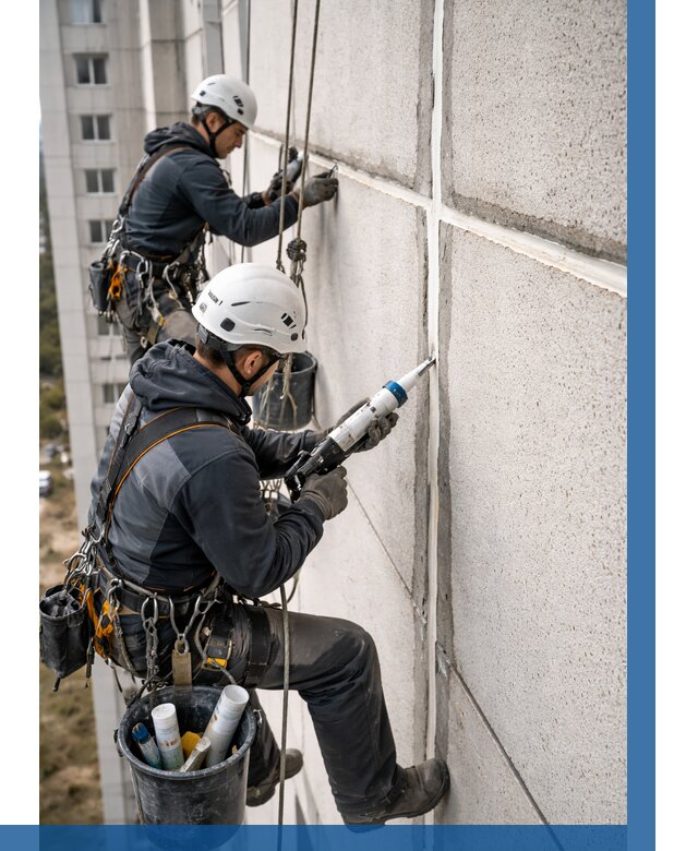 Герметизация межпанельных швов в Сургуте от 716 р. | ВЫСОТНИК-Срг