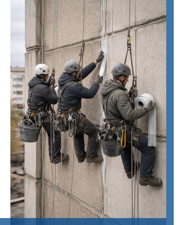 Ремонт межпанельных швов в Сургуте от 767 р. | ВЫСОТНИК-Срг