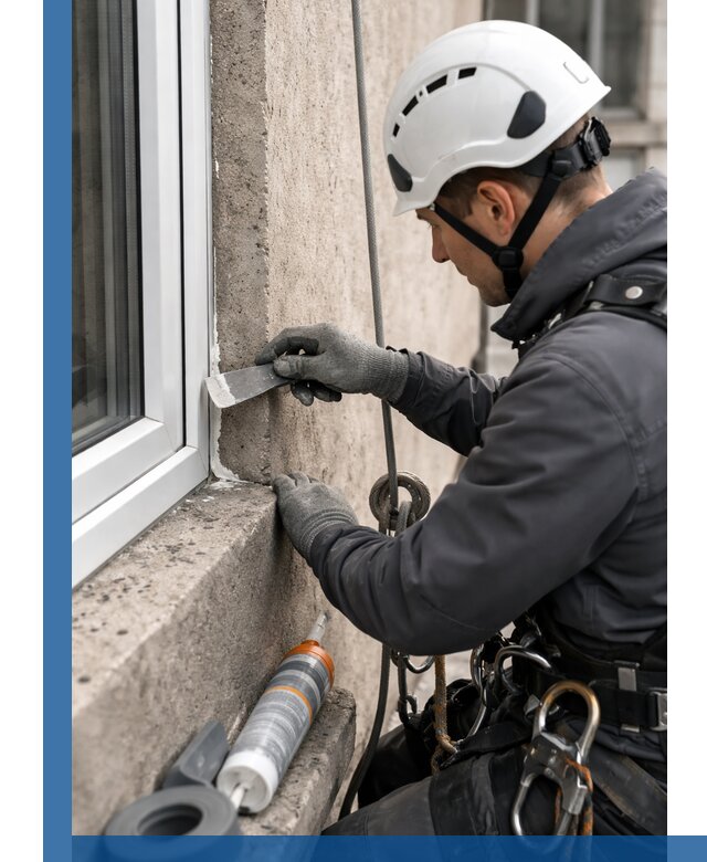 Герметизация монтажных швов окон в Сургуте с гарантией качества