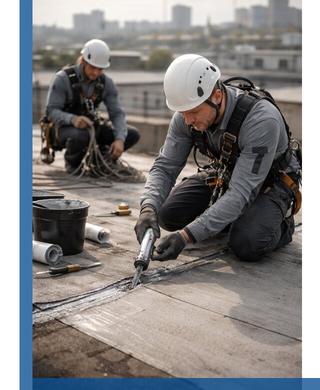 Аварийное и капитальное устранение протечек кровли в Сургуте