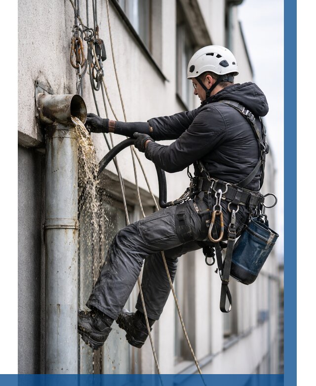 Прочистка водосточных труб в Сургуте от 3578 р. | ВЫСОТНИК-Срг