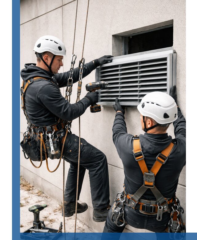 Монтаж вентиляционных решеток в Сургуте профессиональный сервис