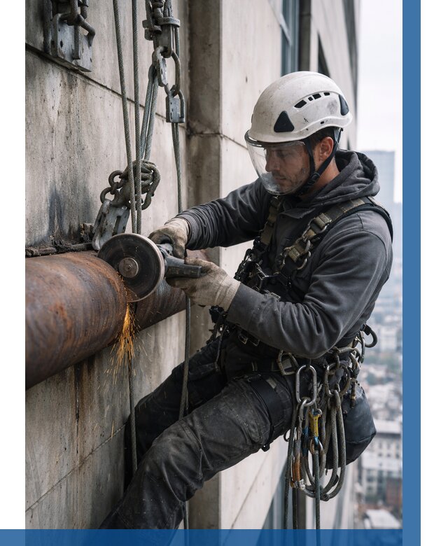 Резка металла на высоте в Сургуте по цене от 4600 р. | ВЫСОТНИК-Срг