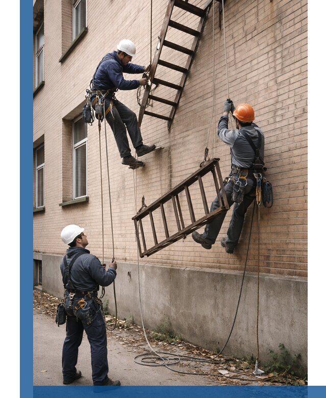 Демонтаж пожарной лестницы в Сургуте быстро и безопасно