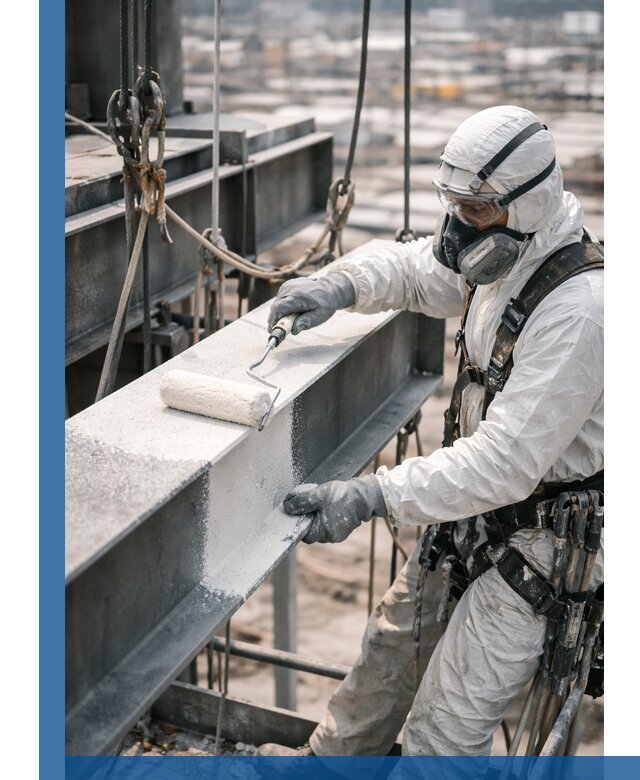 Профессиональная огнезащитная обработка металлоконструкций в Сургуте