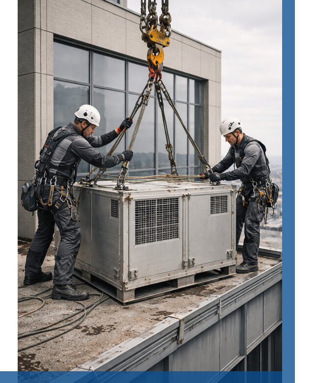 Такелажные работы на высоте в Сургуте от 8178 р. | ВЫСОТНИК-Срг