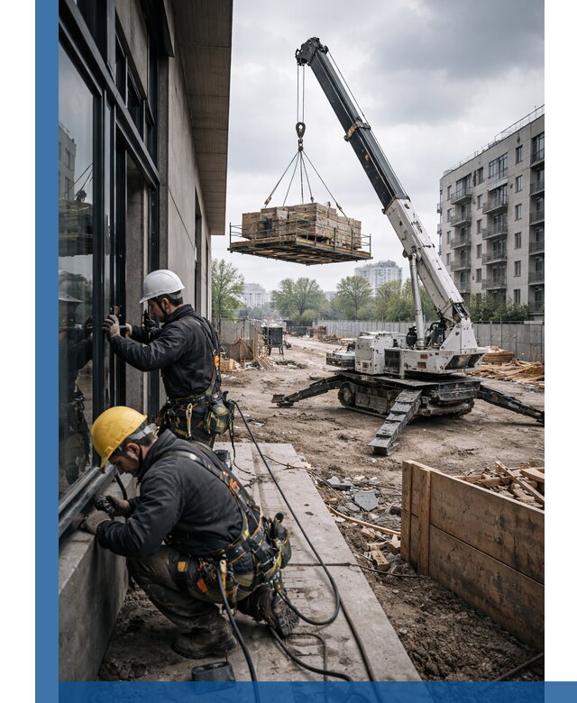 Аренда крана Пионер в Сургуте для строительных работ