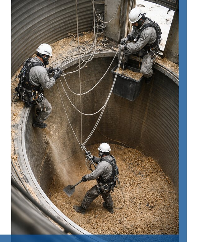 Чистка зерновых бункеров в Сургуте от 12266 р. | ВЫСОТНИК-Срг