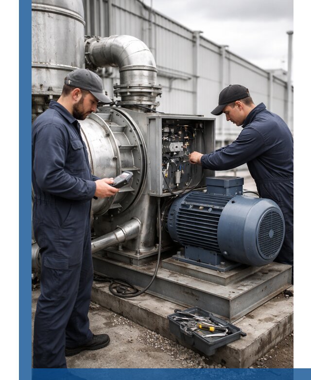 Техническое обслуживание промышленного оборудования в Сургуте