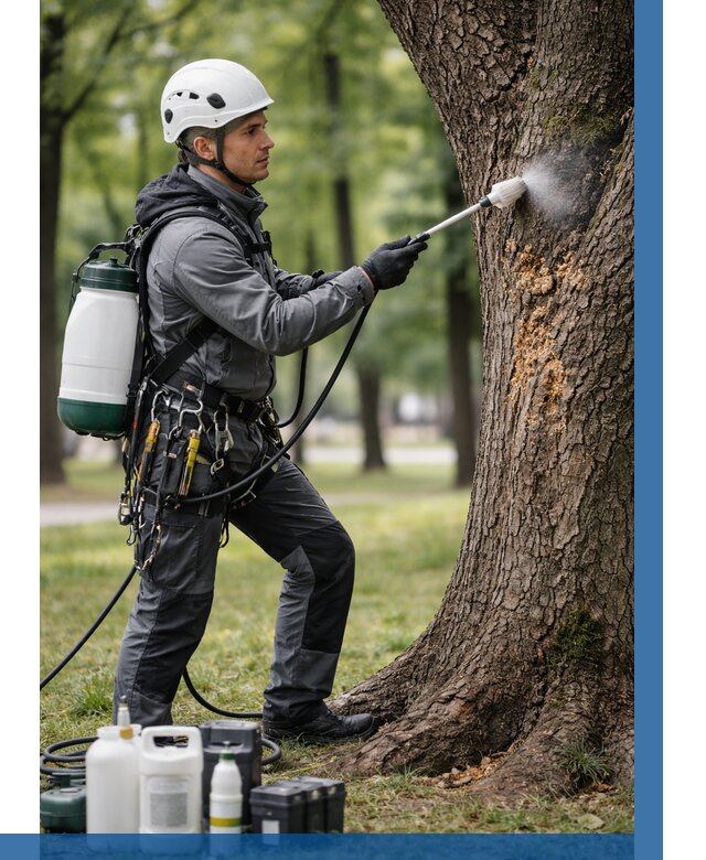 Обработка деревьев от вредителей в Сургуте от 4600 р. | ВЫСОТНИК-Срг