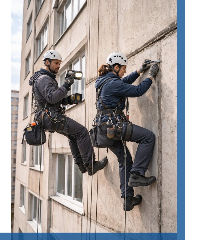 Обследование межпанельных швов в Сургуте от 1840 р. | ВЫСОТНИК-Срг